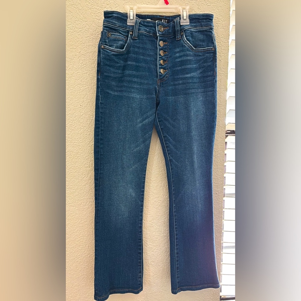 Kut from the Kloth Blue Bootcut Jeans with Timeless Appeal